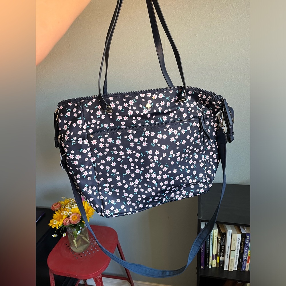 Kate Spade Fleur Toss Weekender Bag